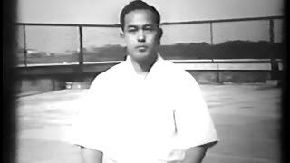 Koichi Tohei 10th Dan  Rare Aikido Demonstration 1957 [upl. by Neenaj552]