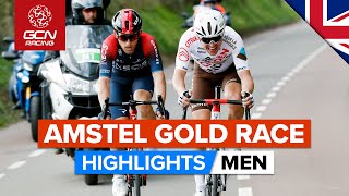 The Closest Finish Since Last Year  Amstel Gold Race 2022 Mens Highlights [upl. by Celestyn]