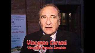 Vincenzo Cerami al Premio Letterario Castelfiorentino [upl. by Artemahs]