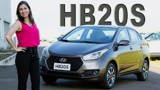 Hyundai HB20S 2019 16 Automático em Detalhes com Giu Brandão [upl. by Ratna]