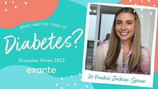 Diabetes 101 What are the types of Diabetes Dr Frankie explains [upl. by Anialram415]