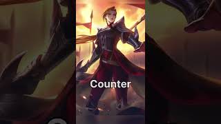 Lancelot Counter Hero Mobile Legend 😱😱 [upl. by Gnurt787]