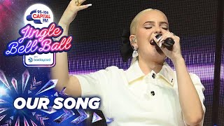 AnneMarie  Our Song ft Tom Grennan Live at Capitals Jingle Bell Ball 2021  Capital [upl. by Oribella]