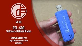 RTLSDR Software Defined Radio  Vlog [upl. by Aiekat]