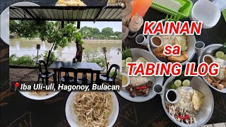 Kainan sa Tabing Ilog  Hagonoy Bulacan [upl. by Dina130]