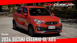 Review Suzuki Celerio GL AGS  CarGuidePH [upl. by Ritter]