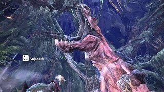 First Anjanath Encounter  Monster Hunter World Iceborne  No Commentary Gameplay [upl. by Yatnohs396]