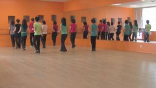 1234  Line Dance Dance amp Teach in English amp 中文 [upl. by Buffum704]