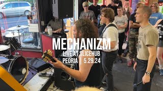 Mechanizm Full Set Live at SliceHub Peoria 52924  Death in the Midwest [upl. by Leksehcey]