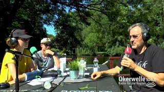 Ulrich Schwanke Okercabana im Interview  Okerwelle Live auf der Oker [upl. by Newmann]