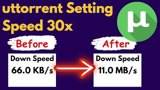 utorrent fast download settings 2023  Magic Setting To Increase utorrent download speed quickly [upl. by Enileqcaj]