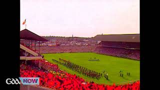 MOST COLOURFUL ALL IRELAND EVER DOWN FANS  DOWN V MEATH  1991 ALL IRELAND FOOTBALL FINAL GAA [upl. by Nellir412]