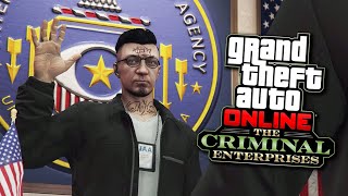 GTA Online  The Criminal Enterprises DLC  ULP Espionaje Español [upl. by Niuqauj47]