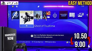 How to downgrade PS4 from 1050 to 900 Reverting PS4 to 900 [upl. by Aitercal]