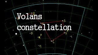 The Volans constellation Information history  VolMagellanic cloud [upl. by Sunev432]