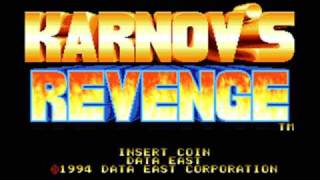 Karnovs Revenge Arcade Music  Karnov [upl. by Shawna]