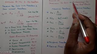 Feedback Amplifier Tamil  Effect of positive and negative feedback basic electronics tamil [upl. by Ruby]