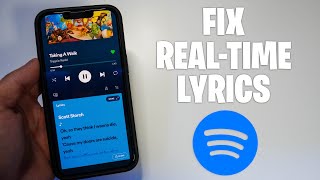 How to Fix Spotify RealTime Lyrics  2 Methods [upl. by Leirda]