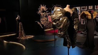 Elsa Schiaparelli the quotshockingquot designs at the Paris exhibition [upl. by Schreiber]