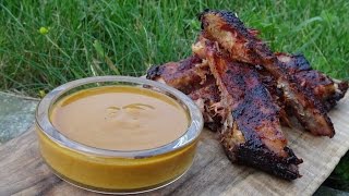 Mustard BBQ Sauce South Carolina Style KuchniaKwasiora [upl. by Whit]