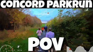 Concord Parkrun Sheffield Full POV with Stats [upl. by Elwood]