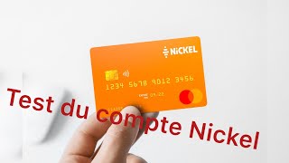 Test du compte Nickel [upl. by Afrika]