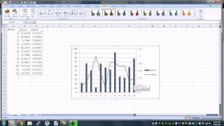 Excel Basics  Video Tutorial How To Graph Two Sets of Data On One Graph [upl. by Tryck]