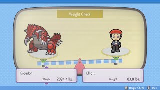 What Happens When You Weight Check The Heaviest Pokemon Pokemon BDSP Meme [upl. by Nnyladnarb]