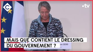 Col roulé doudoune… les tendances hiver 2022 de l’Élysée  L’ABC  C à vous  28092022 [upl. by Latterll]