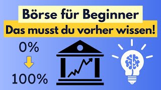 Aktien für Anfänger  das musst du vor dem ersten Börseninvestment wissen [upl. by Llerrehs]