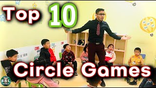 384  Top 10 Circle Games for Kids [upl. by Adnael]