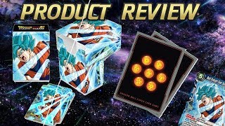 ULTRA PRO DRAGON BALL SLEEVES REVIEW [upl. by Ainatit]