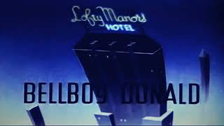 Bellboy Donald MGM Titles [upl. by Nonaihr]