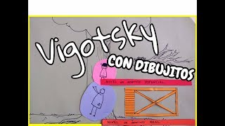 Vigotsky Teoría del andamiaje  Socioconstructivismo  Aprendizaje Mediado ConDibujitos [upl. by Dunton]