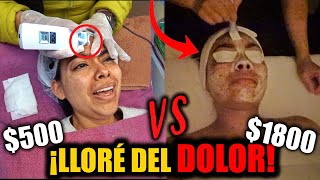 FUI A UN SPA CALLEJERO VS EL SPA MÁS CARO EN CDMX FUE HORRIBLE [upl. by Niela839]