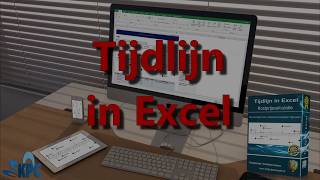 Tijdlijn in Excel ✅ [upl. by Akered]