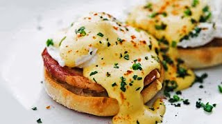 Classic Eggs Benedict with Fool Proof Hollandaise Recipe [upl. by Eltotsira741]