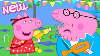 Peppa Pig Tales 💦 Fancy Splashy Garden Party 🎉 BRAND NEW Peppa Pig Episodes [upl. by Anayhd822]