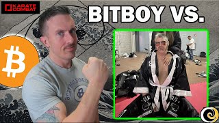 Crypto Influencer Battle Bitboy Crypto vs More Light at Karate Combat 44 [upl. by Maller]