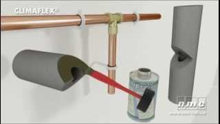 How To Install Climaflex Pipe Insulation [upl. by Nylac]