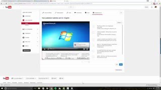 Creating Subtitle Files VTT for my Udemy Courses Using YouTube [upl. by Ycnej]