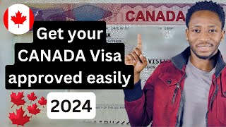 How to apply for a Canadian visitor visa in 2024 very easy All steps involved to receive it 🇨🇦 [upl. by Ahsekal]