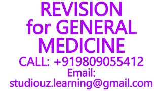 REVISION for GENERAL MEDICINE MBBS MEDICINE ANATOMY PHYSIOLOGYBIOCHEMISTRYPHARMACOLOGYSURGERY [upl. by Ahsilem672]