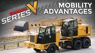 Gradall Series V Mobility Advantages [upl. by Ailed]