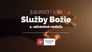 Služby Božie  1 adventná nedeľa  3122023 [upl. by Esilec]