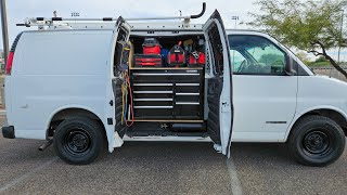 Maintenance tech van setup maintenancetech apartmentmaintenance pepegomez [upl. by Seth154]