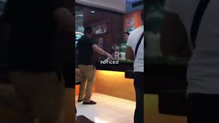 Employee’s Chopping Beat Makes Customer Dance 🕺🎶 [upl. by Eerised]