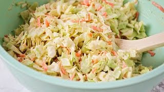 KFC Style Coleslaw Salad Recipe  SKK [upl. by Ettenotna983]