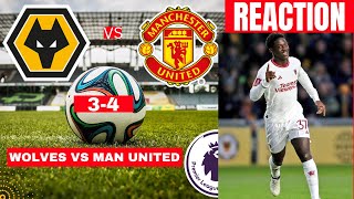 Wolves vs Manchester United 34 Live Premier League Football EPL Match Score Highlights Vivo 2024 [upl. by Lundell]