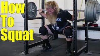 How To Squat Low Bar [upl. by Lexine97]